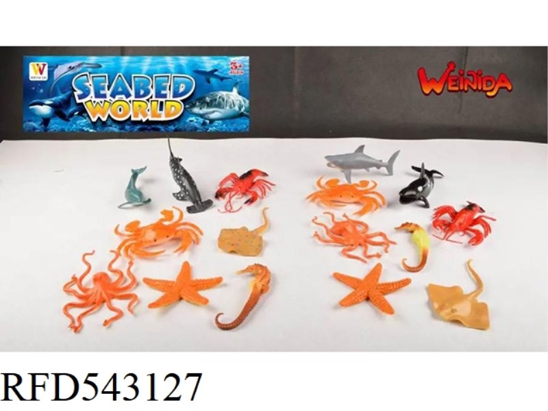 ARTIFICIAL MARINE LIFE 8 PACKS (6 INCHES)