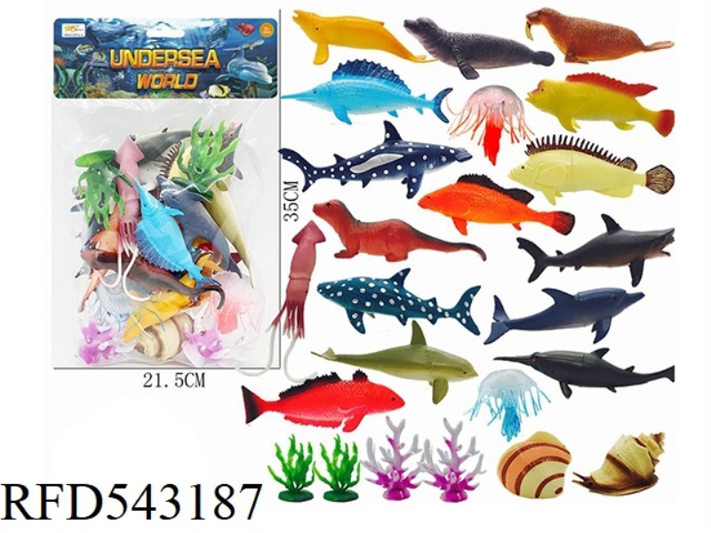 UNDERWATER WORLD (24PCS)