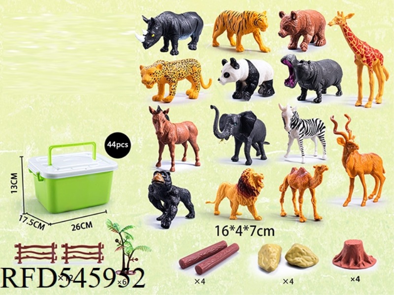 BARREL HAPPY ANIMAL WORLD