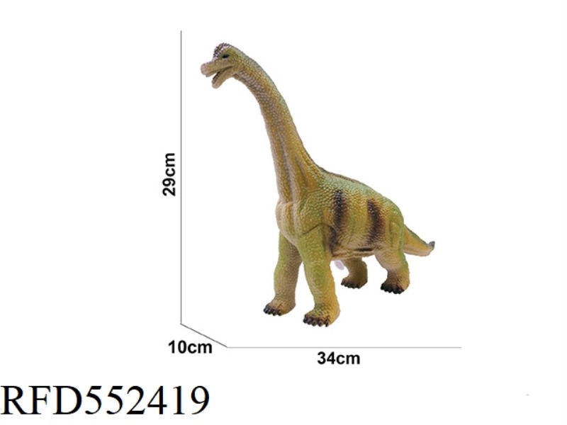 17 INCH SMALL BRACHIOSAUR ENVIRONMENTAL PROTECTION PVC PADDED TAPE IC