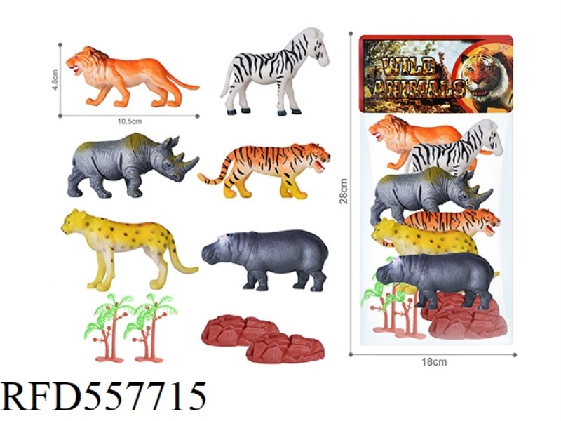 PVC WILDLIFE SET (10PCS)