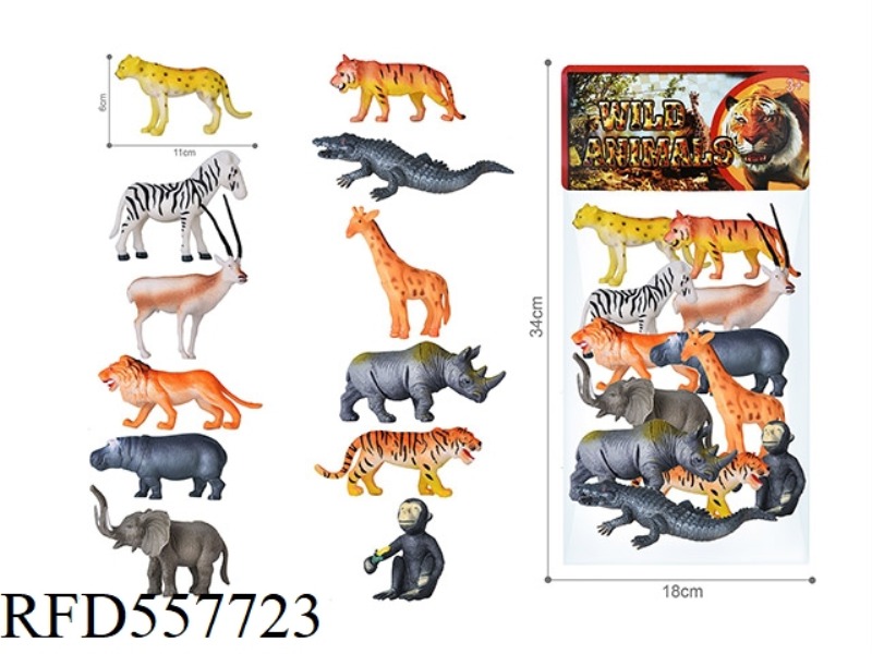 PVC WILDLIFE SET (12PCS)