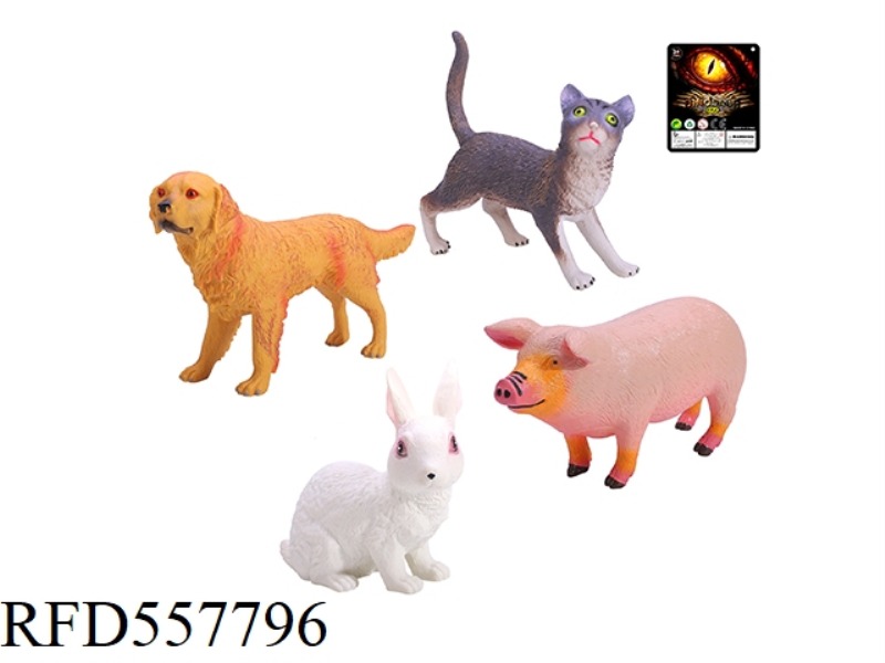 VINYL POULTRY SERIES 4 MIXED