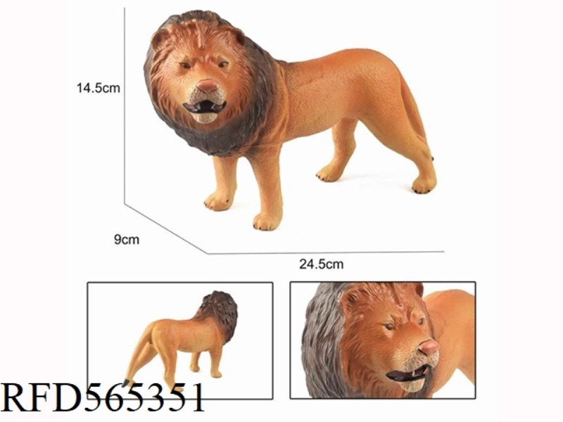 SOFT GLUE GLUE ANIMAL MALE LION