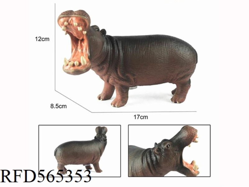 SOFT GELATIN ANIMAL HIPPO