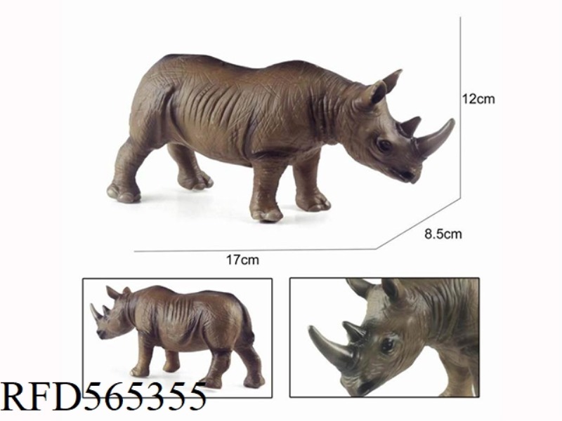 RHINOCEROS, A SOFT GLUE ANIMAL