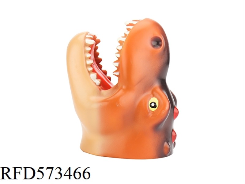 CARTOON TYRANNOSAURUS REX HAND PUPPET