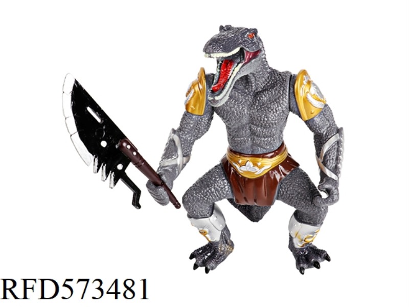 DINOSAUR WARRIOR SPINOSAURUS. RANDOM WITH 1 WEAPON