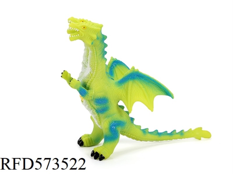 TWO-HEADED DRAGON. - GREEN
