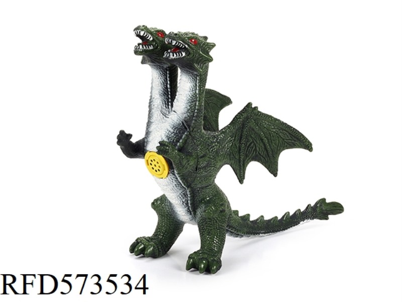 TWO-HEADED DRAGON. - RETRO