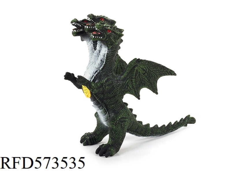 THREE-HEADED DRAGON. - RETRO