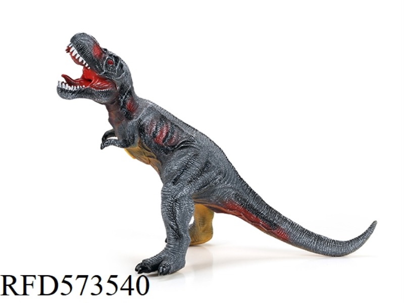 TYRANNOSAURUS REX LARGE OBLIQUE HEAD. - GRAYISH BLUE