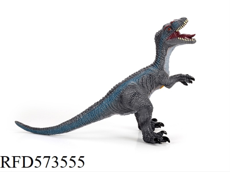 A LARGE REPLICA OF VELOCIRAPTOR