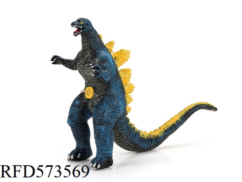 BIG GODZILLA BLUE BODY. - YELLOW BACK