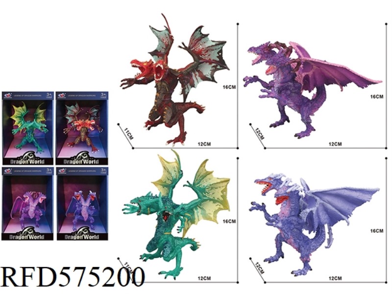 WARCRAFT DOUBLE HEAD DRAGON 4 MIXED