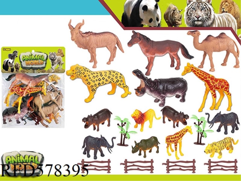 WILDLIFE SET 20PCS