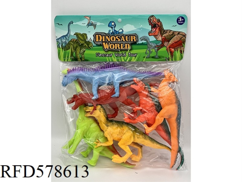 BB WHISTLE DINOSAUR 6 PACKS
