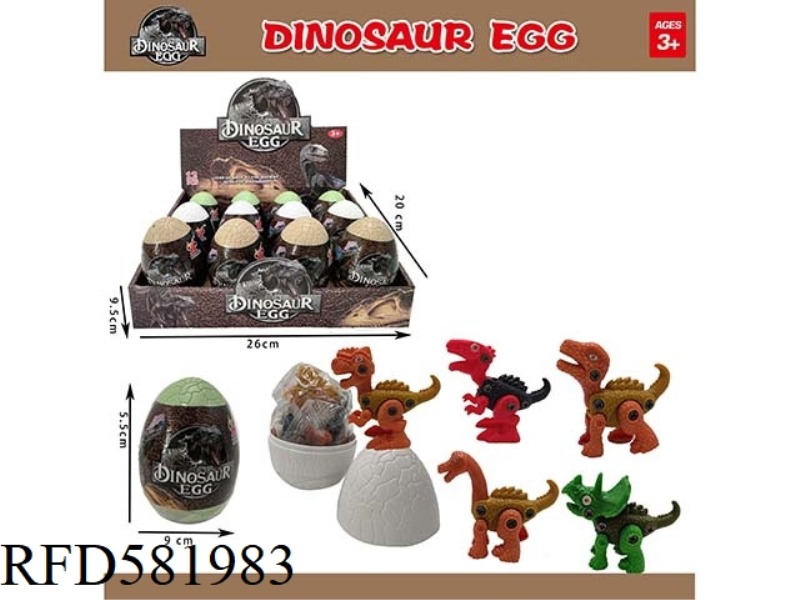 CRACKED DINOSAUR EGG 12PCS