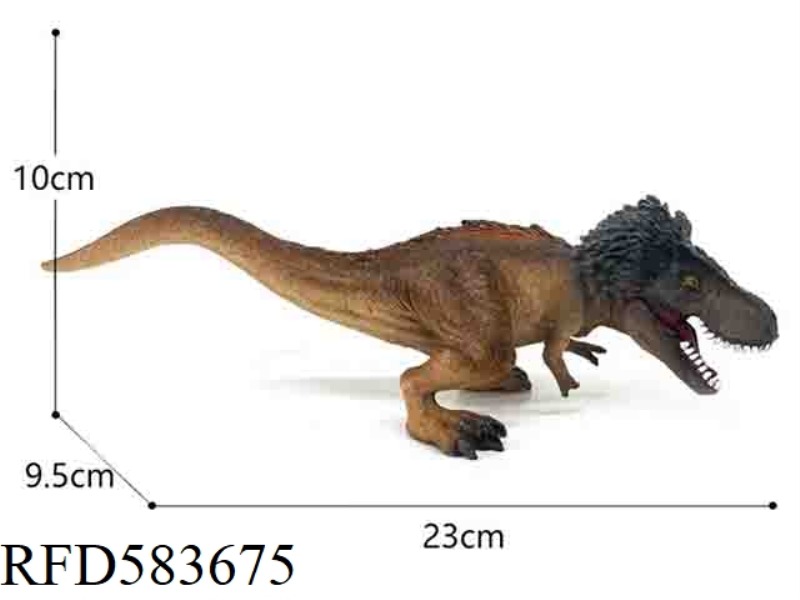TYRANNOSAURUS REX IN CROUCHING POSITION