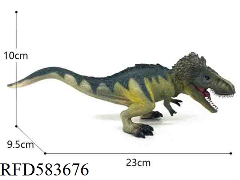 TYRANNOSAURUS BLUE CROUCHING POSTURE