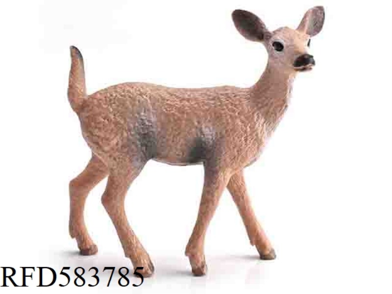 MOTHER WHITE-TAILED DEER (ROUGH SURFACE)