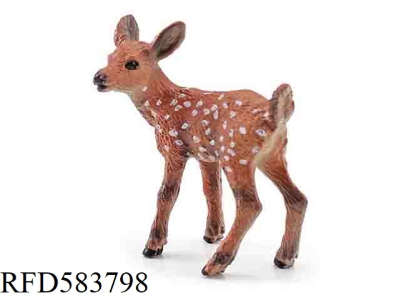 RED SMALL WHITE-TAILED DEER (COARSE NOODLES)