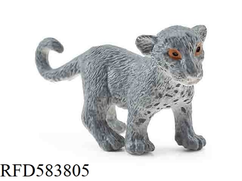 STANDING LITTLE SNOW LEOPARD