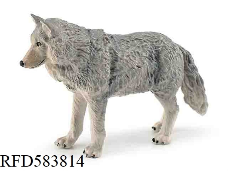 STANDING SIBERIAN WOLF KING