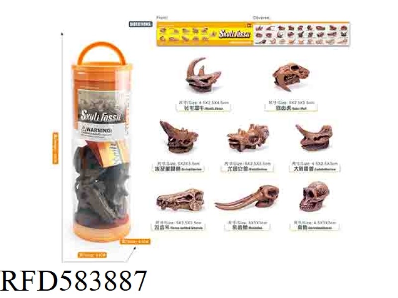 PREHISTORIC ANIMAL SKULL SUIT