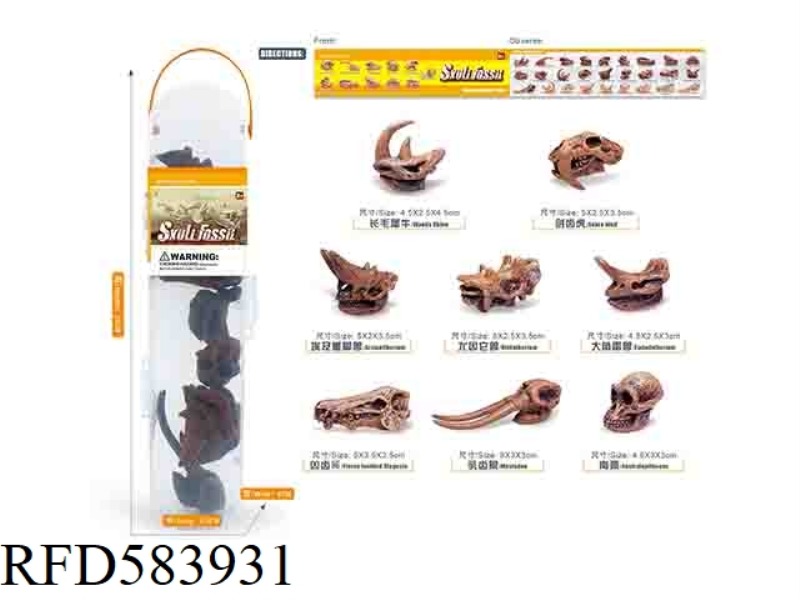 PREHISTORIC ANIMAL SKULL SUIT