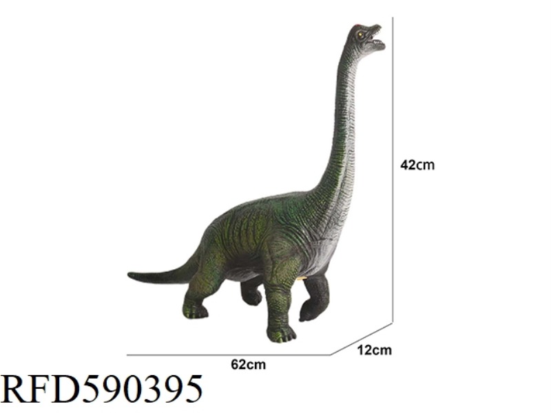 SUPER LARGE BRACHIOSAURUS VINYL DINOSAUR WITH IC