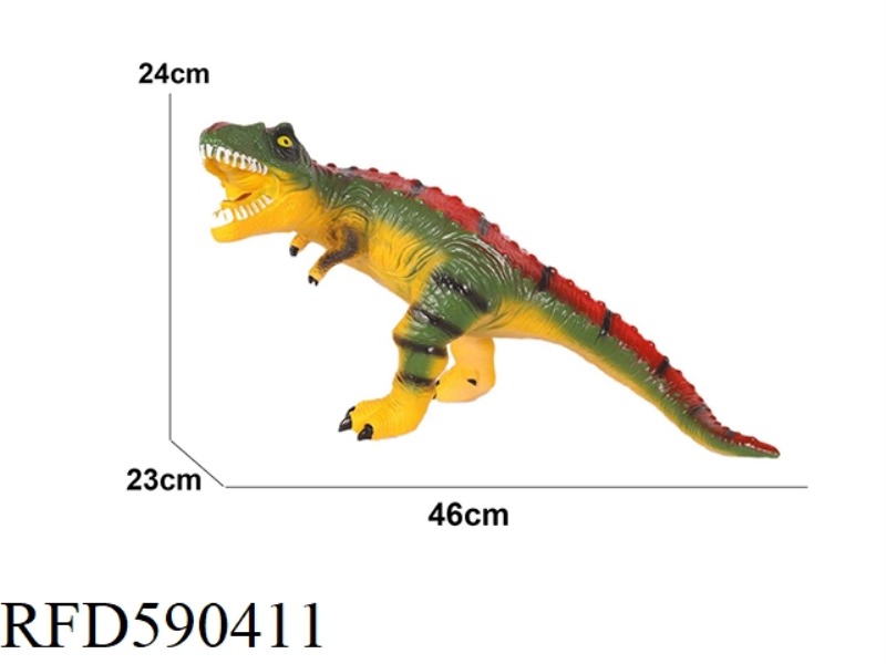 21-INCH LARGE TYRANNOSAURUS VINYL DINOSAUR WITH IC