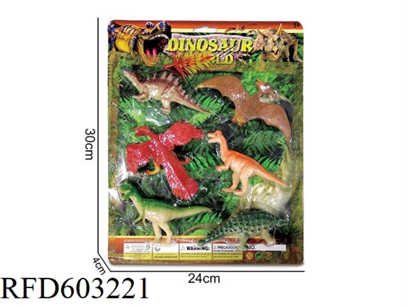 DINOSAUR ORNAMENT SET