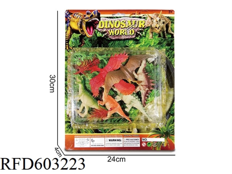 DINOSAUR ORNAMENT SET