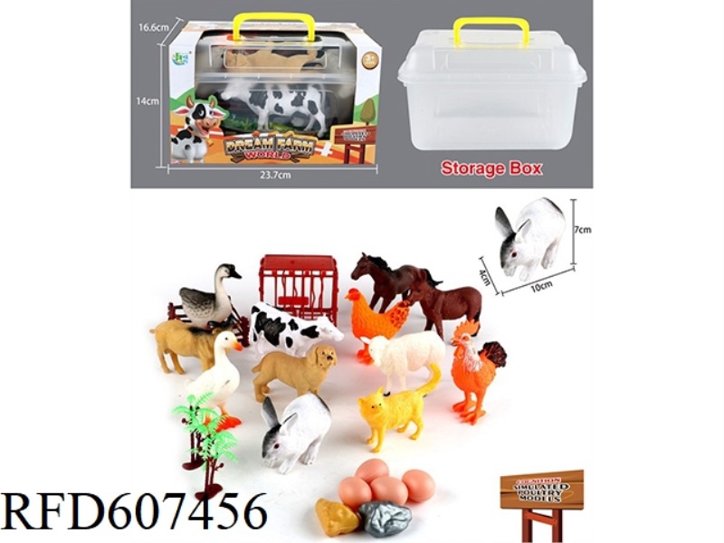 FARM ANIMALS (12PCS)
