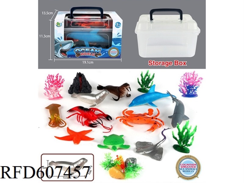 MARINE ANIMALS (10PCS)