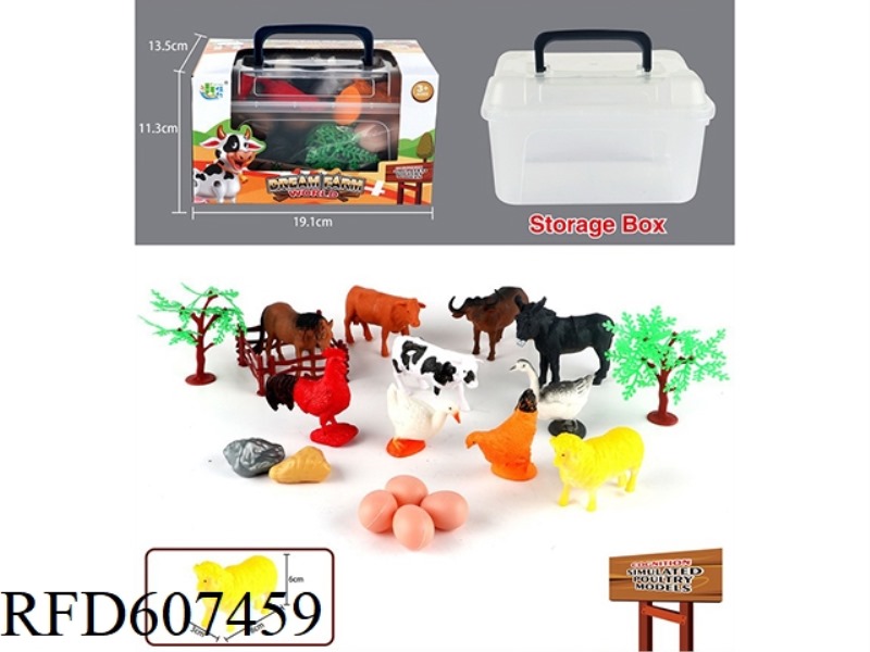 FARM ANIMALS (10PCS)