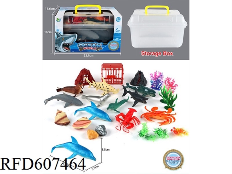 MARINE ANIMALS (10PCS)