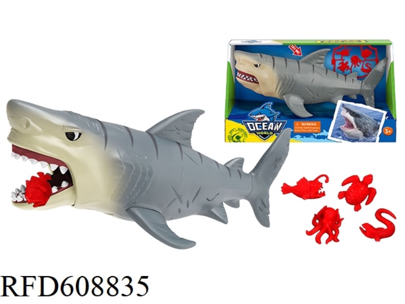 PRESS DEVOURING BIG SHARK SET