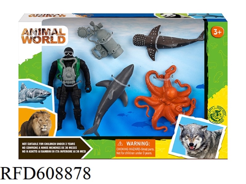 MARINE ANIMAL SET