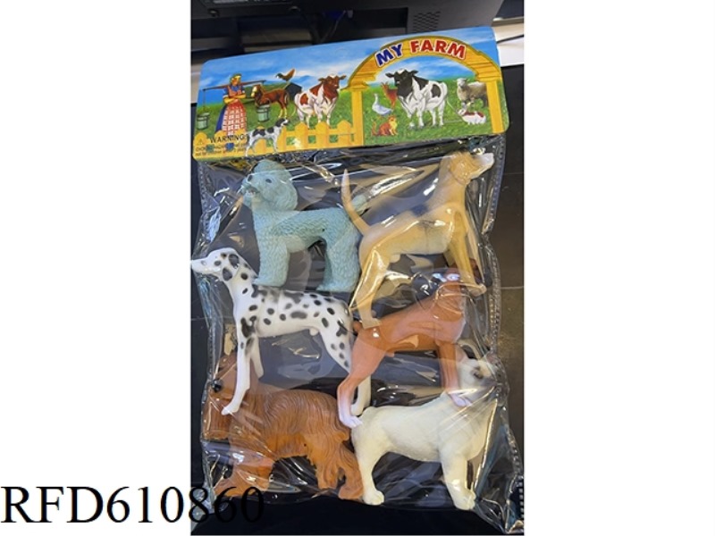SIX DOGS