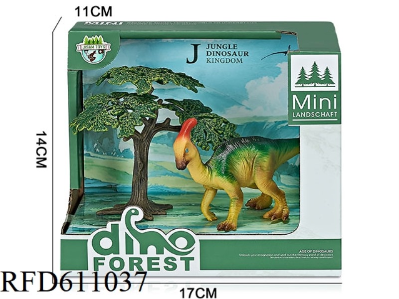 FOREST BOX DINOSAUR SCENE (SYNGNATHUS)
