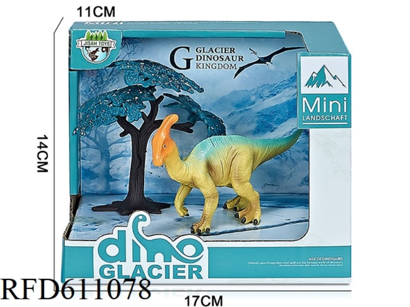 GLACIER BOX DINOSAUR SCENE (SYNGNATHUS)