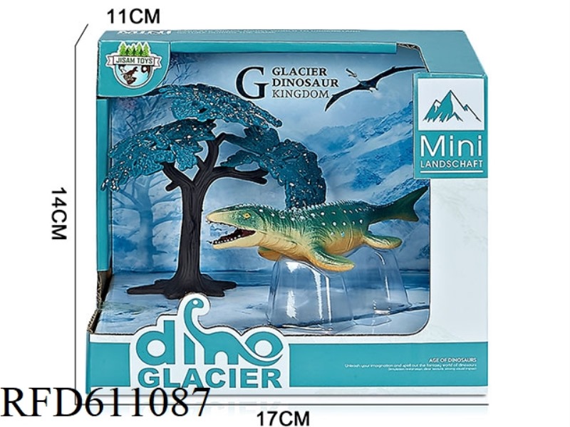 GLACIER BOX DINOSAUR SCENE (CANGLONG)