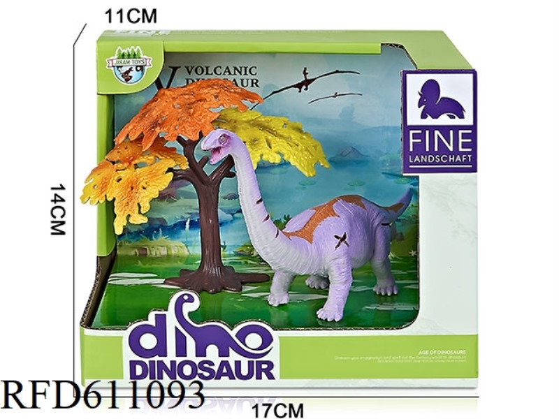 CARTOON BOX DINOSAUR SCENE (CONFUSING DRAGON)