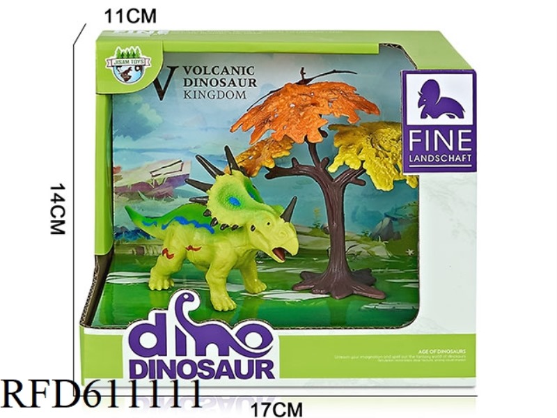 CARTOON BOX DINOSAUR SCENE (JILONG)