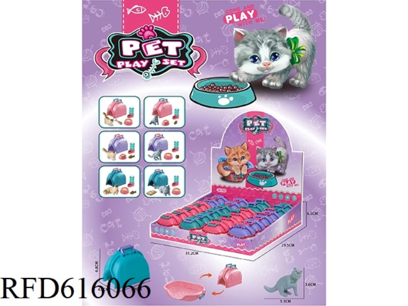 PET PLAY HOUSE 24PCS