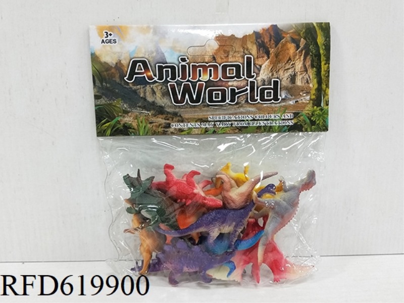 FULL-BODIED DINOSAURS (12PCS)