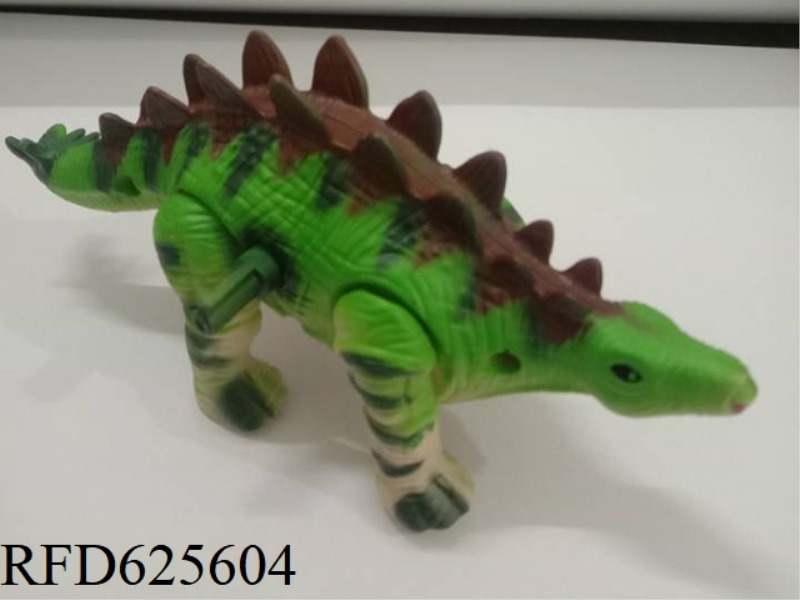WINDING CHAIN FOUR-LEGGED WALKING STEGOSAURUS DINOSAUR TOY
