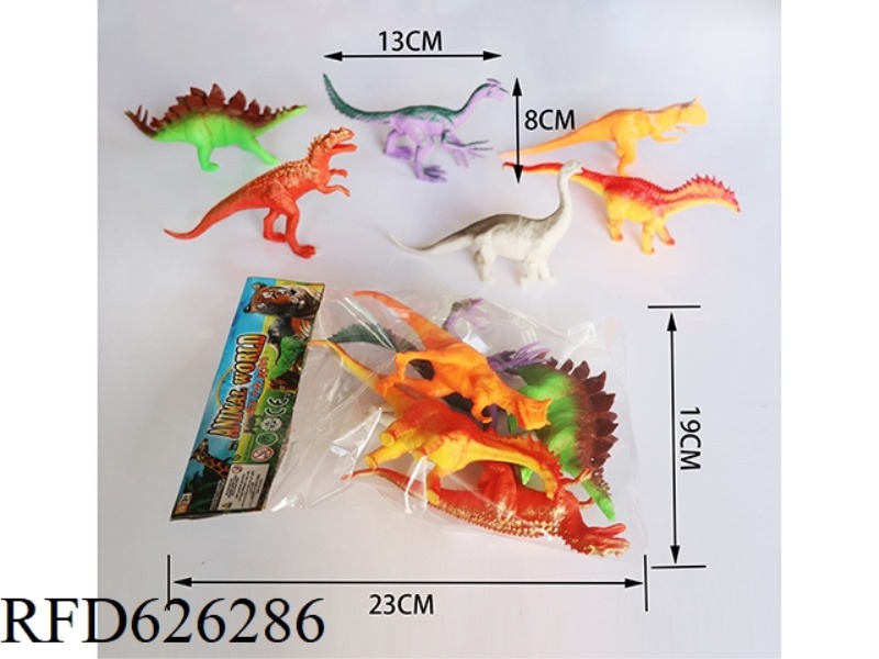 DINOSAUR SET (6PCS)